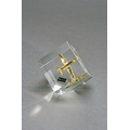 2"x2"x2" Cube On Corner Acrylic Award